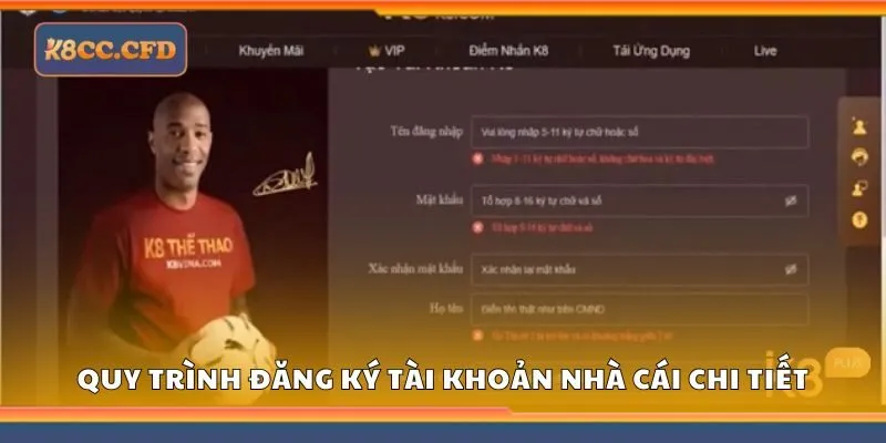 Quy trình đăng ký tài khoản nhà cái chi tiết