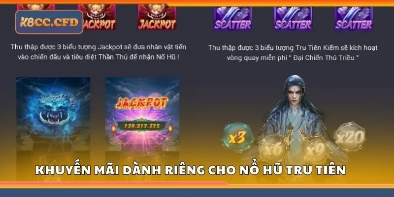 Khám phá khuyến mãi dành riêng cho nổ hũ tru tiên